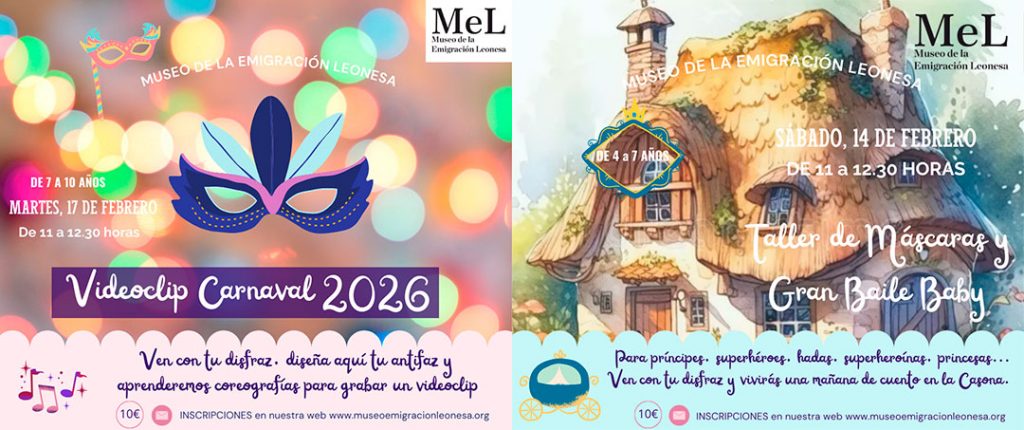 Talleres Carnaval 2026
